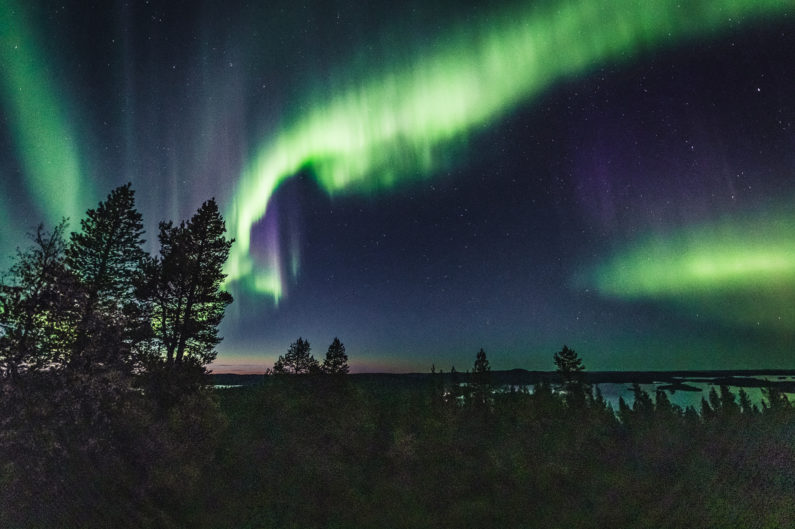 Amazing Northern Lights tour with Aurora Village Ivalo Lapland Finland.