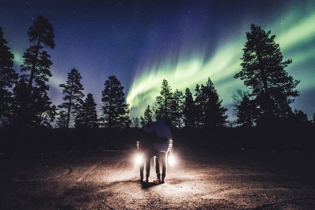 Aurora Village Northern Lights